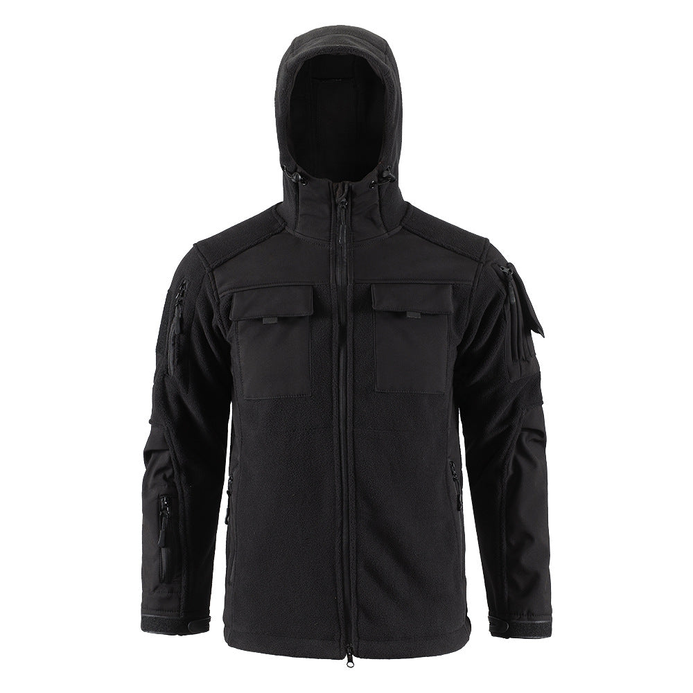 WildKing Herren Thermo-Fleecejacke mit Stauraum, Warm und Atmungsaktiv Q4536