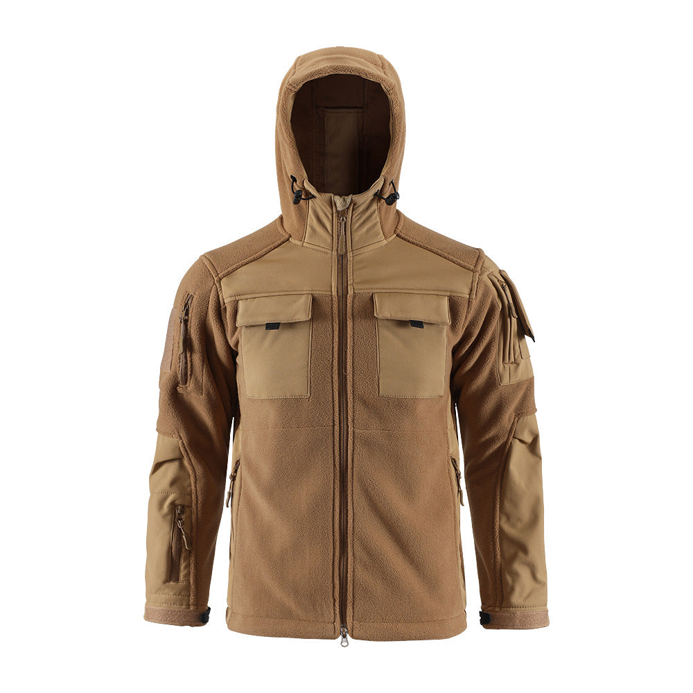 WildKing Herren Thermo-Fleecejacke mit Stauraum, Warm und Atmungsaktiv Q4536