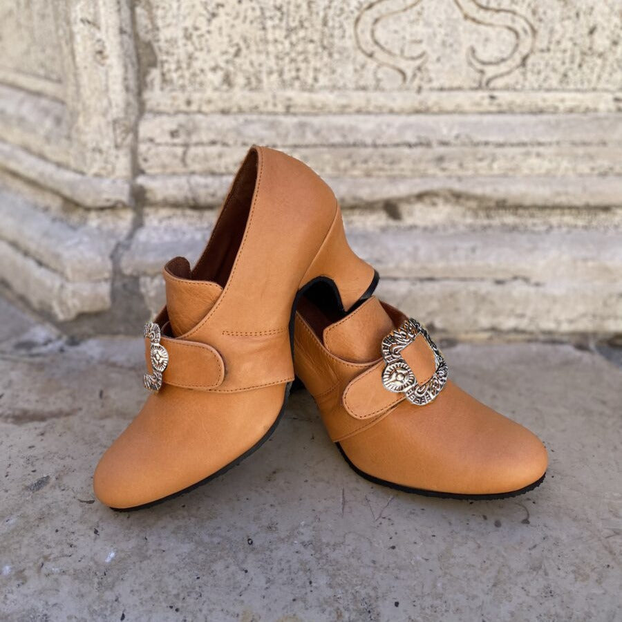 Wildking Vintage 18 Mittelalterliche Renaissance Schuhe B2002