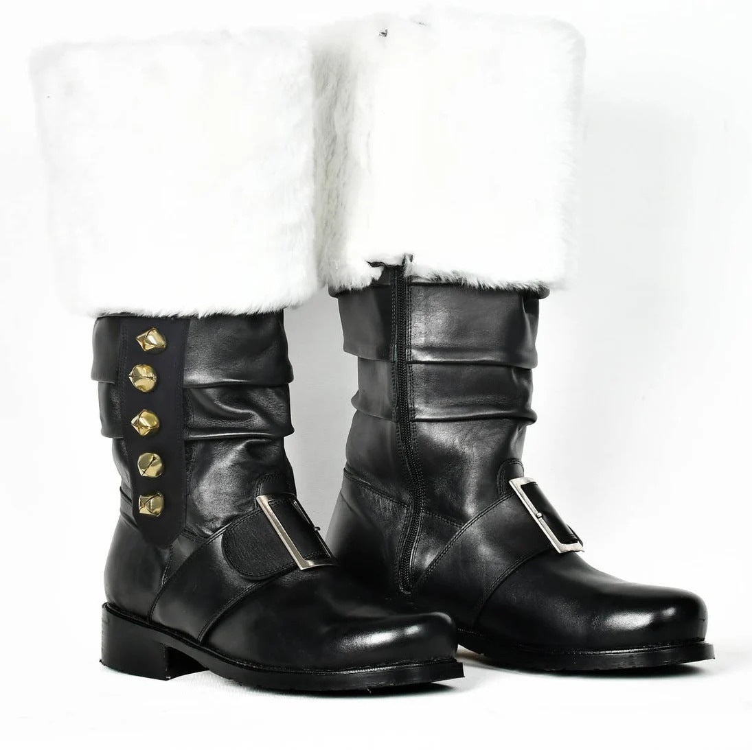 WildKing Herren Handgefertigte Renaissance Weihnachtsstiefel 1002 – Tradition trifft festliche Eleganz