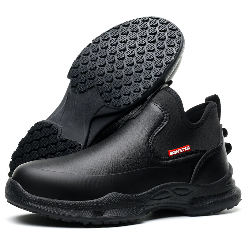 WildKing Herren Kochschuhe R053 – Leichte, rutschfeste Arbeitsschuhe für Küche & Gastronomie