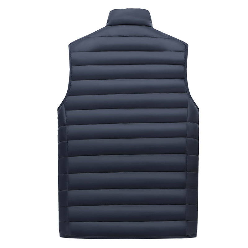Wildking Herren Leichte Thermo-Steppweste mit Stehkragen – Q3022