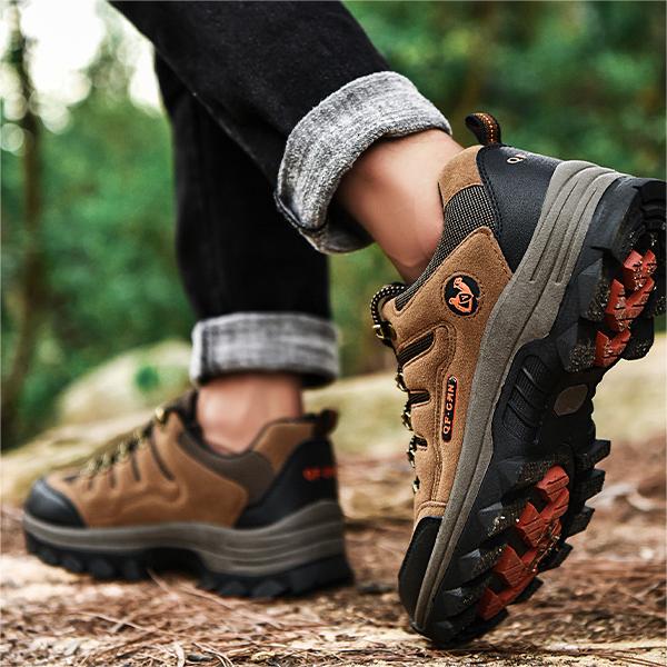 WildKing Herren Wasserdichte Rutschfeste Leichtwanderschuhe B4028 – Atmungsaktive Outdoor-Schuhe für Trekking & Alltag