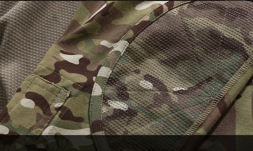 WildKing Herren G4 Tarnmuster Langarmshirt T3031