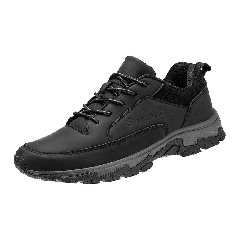 WildKing Herren Leder Wasserdichte Sneaker D3005