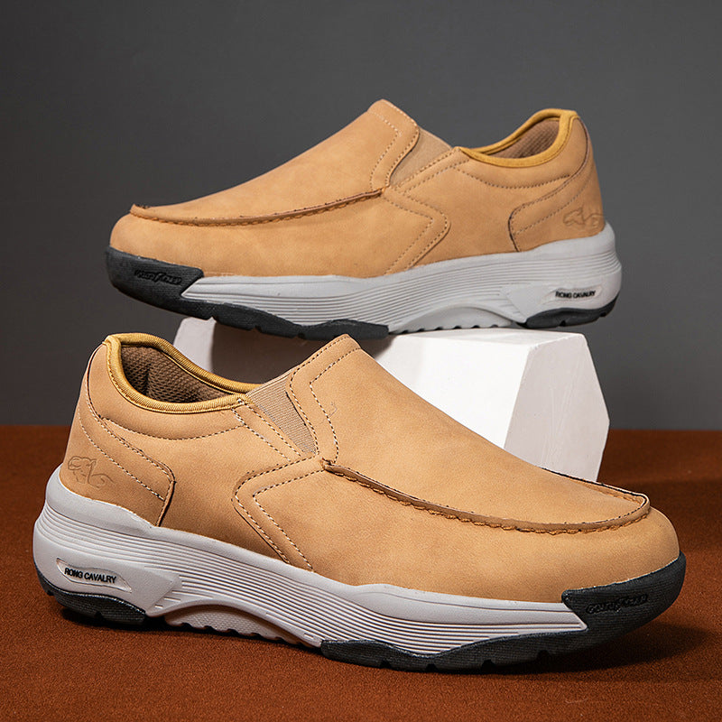 WildKing Herren D3008 – Wasserdichte Leder Loafers