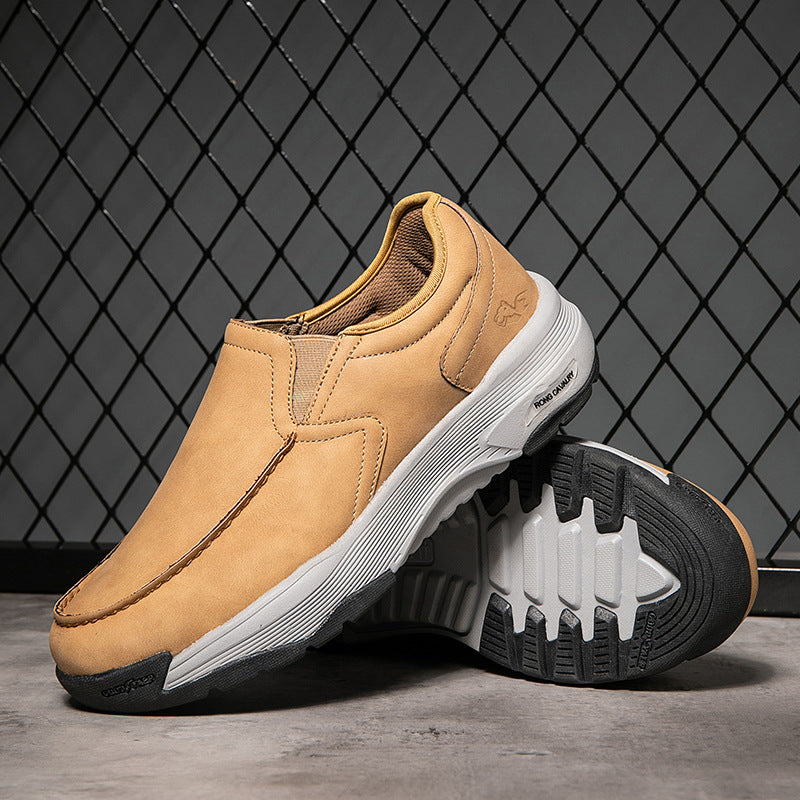 WildKing Herren D3008 – Wasserdichte Leder Loafers