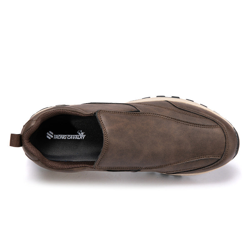 WildKing Herren D3006 – Wasserdichte Leder Loafers