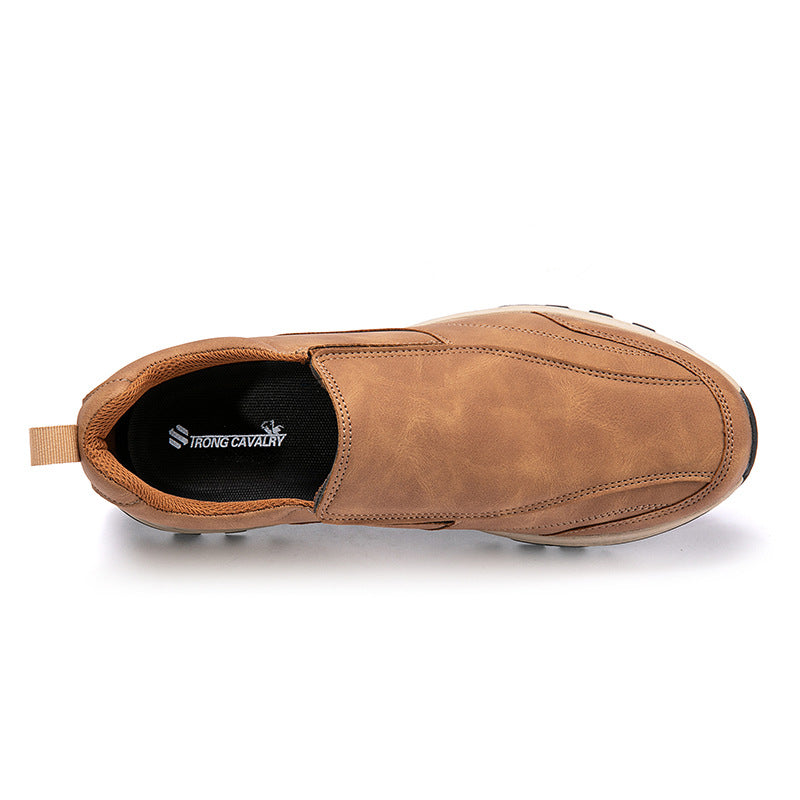 WildKing Herren D3006 – Wasserdichte Leder Loafers