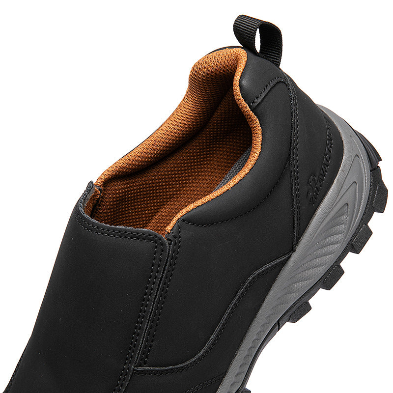 WildKing Herren D3006 – Wasserdichte Leder Loafers
