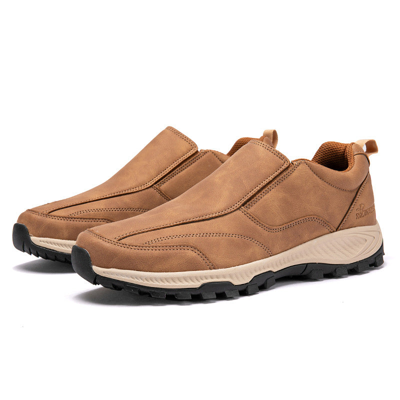 WildKing Herren D3006 – Wasserdichte Leder Loafers