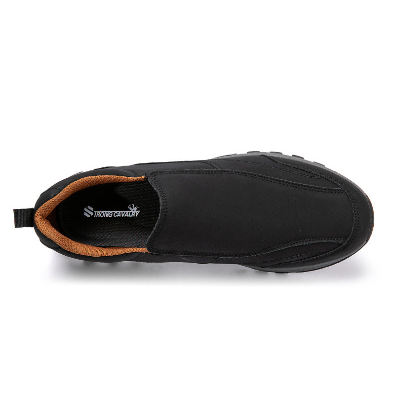 WildKing Herren D3006 – Wasserdichte Leder Loafers