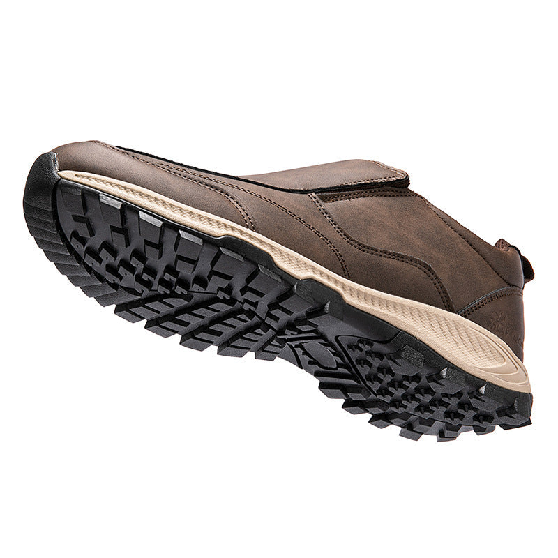 WildKing Herren D3006 – Wasserdichte Leder Loafers