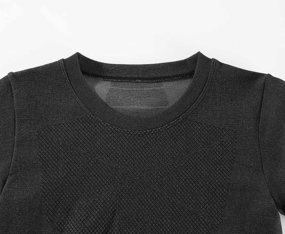 WildKing Herren Strick-Unterwäsche Set Q117 – Enganliegend, Schweißableitend & Komfortabel