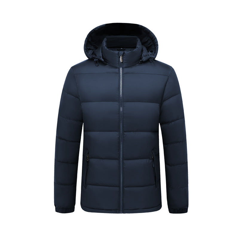 Wildking Herren Winterjacke mit Abnehmbarer Kapuze – Warm Gefüttert – T507