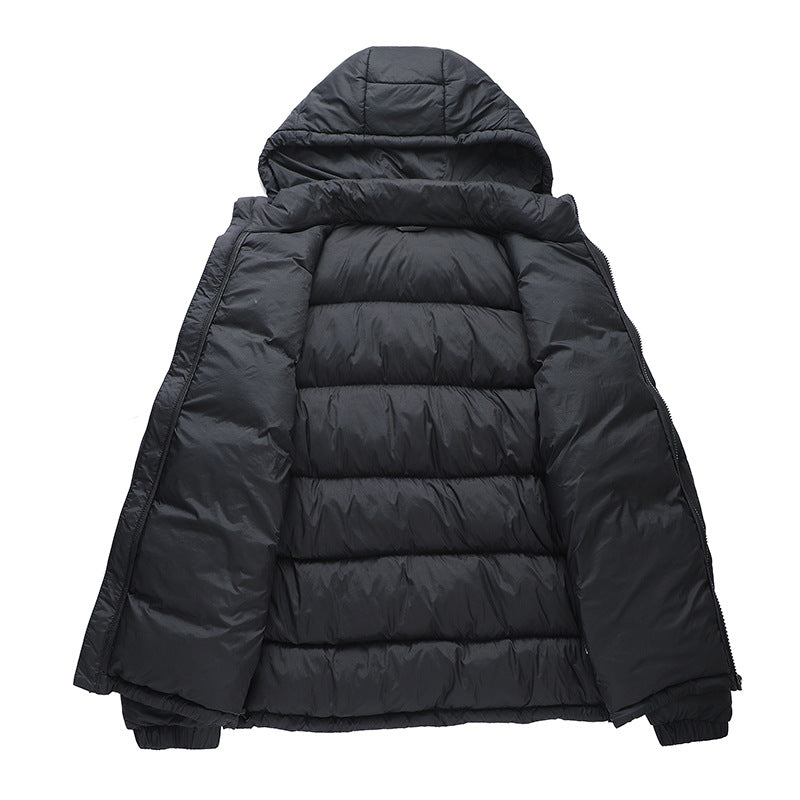 Wildking Herren Winterjacke mit Abnehmbarer Kapuze – Warm Gefüttert – T507