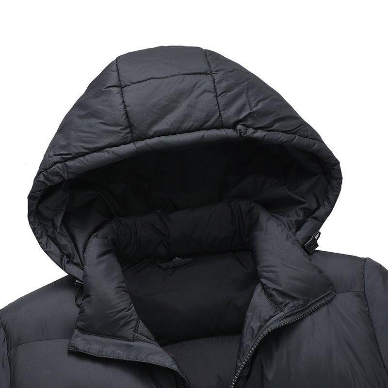 Wildking Herren Winterjacke mit Abnehmbarer Kapuze – Warm Gefüttert – T507