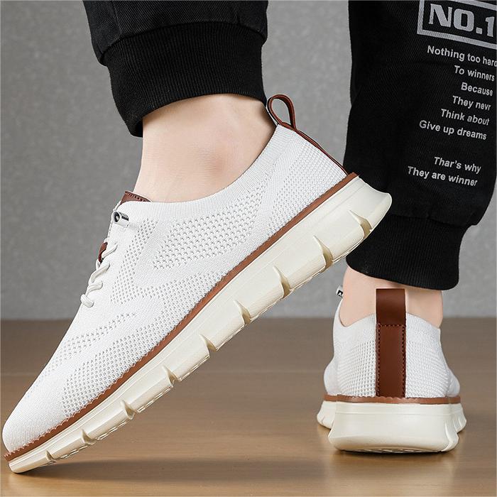 Wildking Herren-Loafer, lässig, zum Schnüren, atmungsaktiv, Netzstoff, D3002