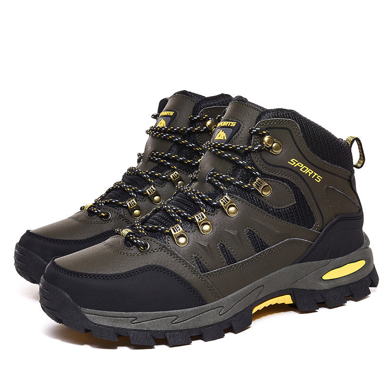 Wildking Herren Mid-Height Stahlkappen-Wasserdichte Arbeitsstiefel C105