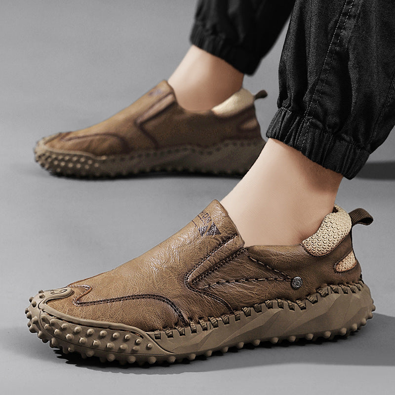 WildKing Herren Slip-On Loafers B3098 – Orthopädische Fußgewölbeunterstützung