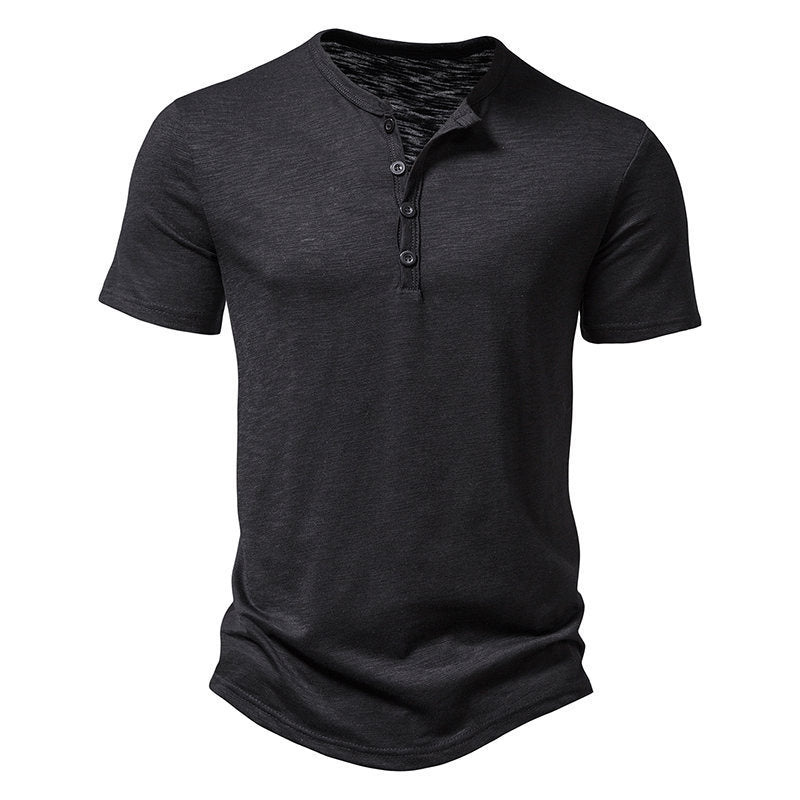 WildKing Herren Baumwoll Polo-Shirt Q1059 – Kurzarm, Unifarben