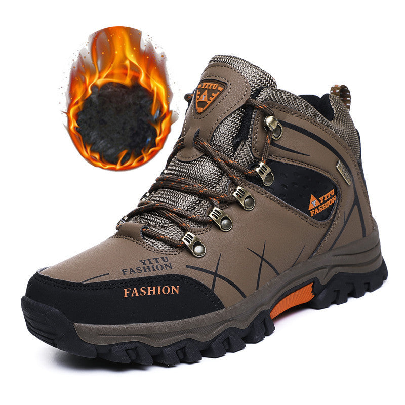 Wildking Herren Mid-Top Wasserdichte Rutschfeste Wanderschuhe B3764