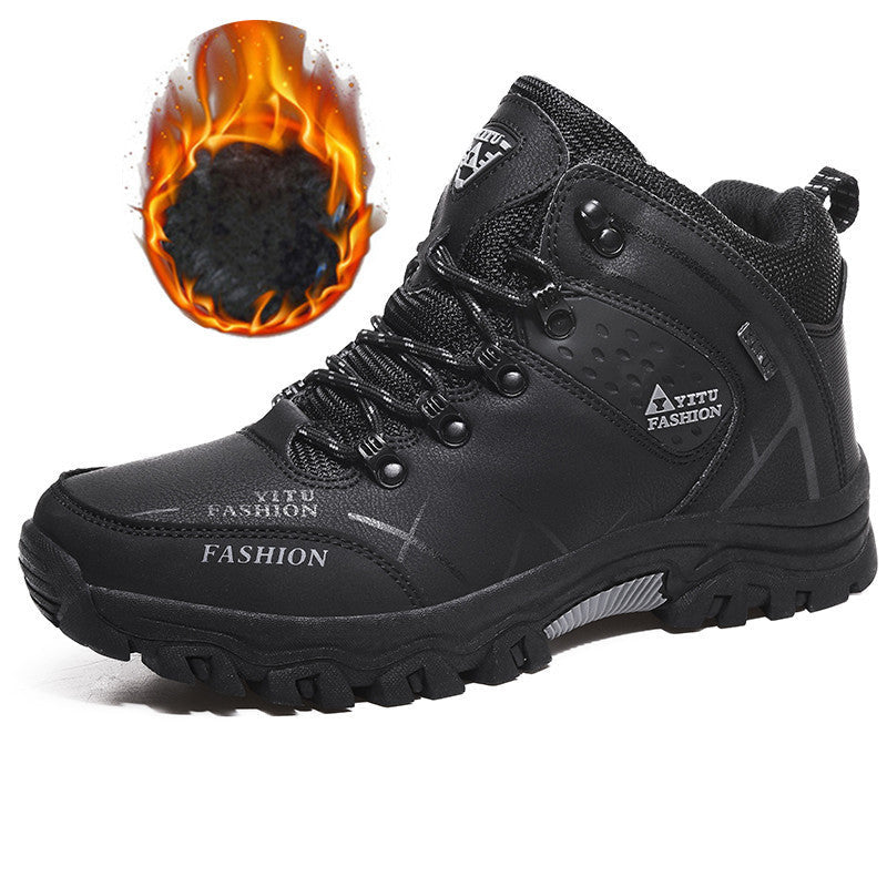 Wildking Herren Mid-Top Wasserdichte Rutschfeste Wanderschuhe B3764