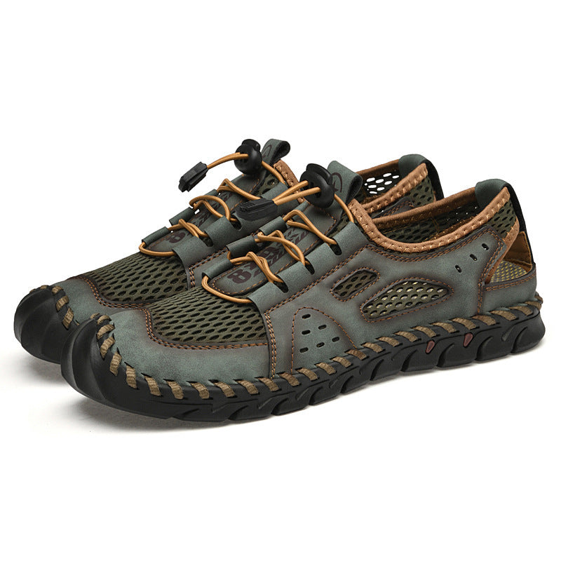 Wildking Herren Zehenschutz-Atemaktive Hollow-Mesh Wasserschuhe 2.0