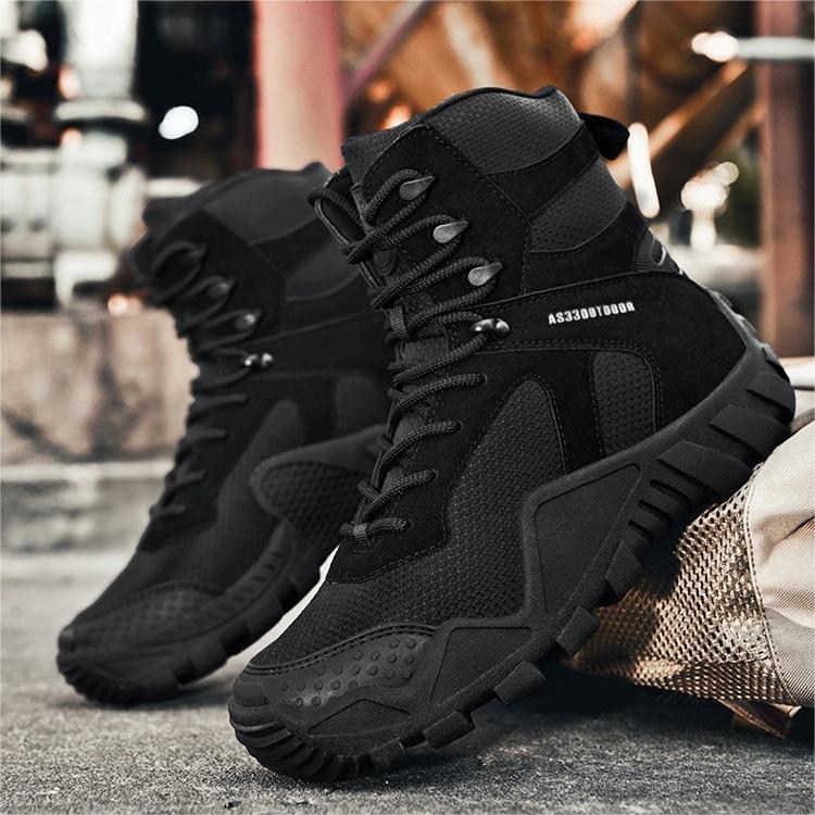 Wildking Herren Wasserdichte Rutschfeste Outdoor Taktische Wanderstiefel R3029