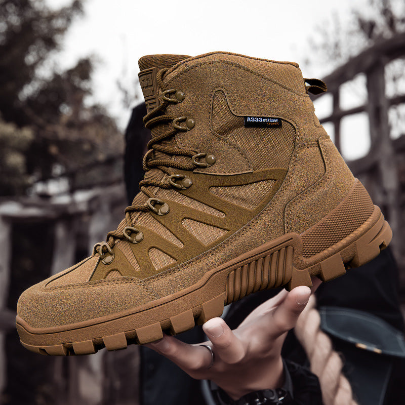 WildKing Herren Wasserdichte Berg- & Taktische Wanderstiefel B6038