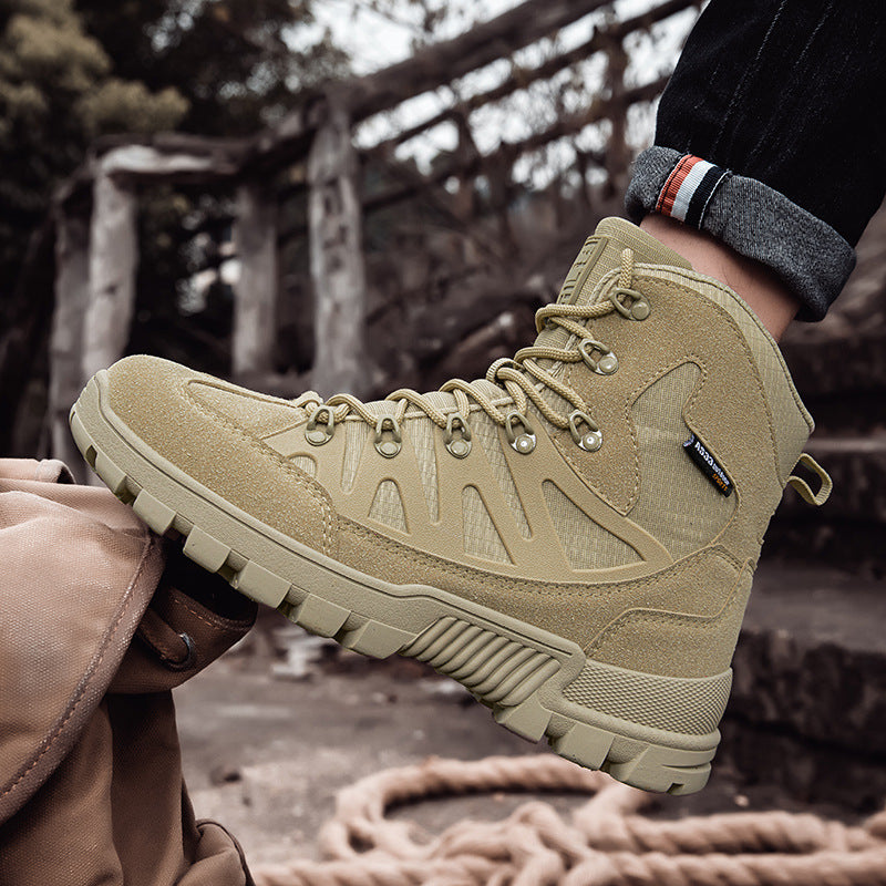 WildKing Herren Wasserdichte Berg- & Taktische Wanderstiefel B6038