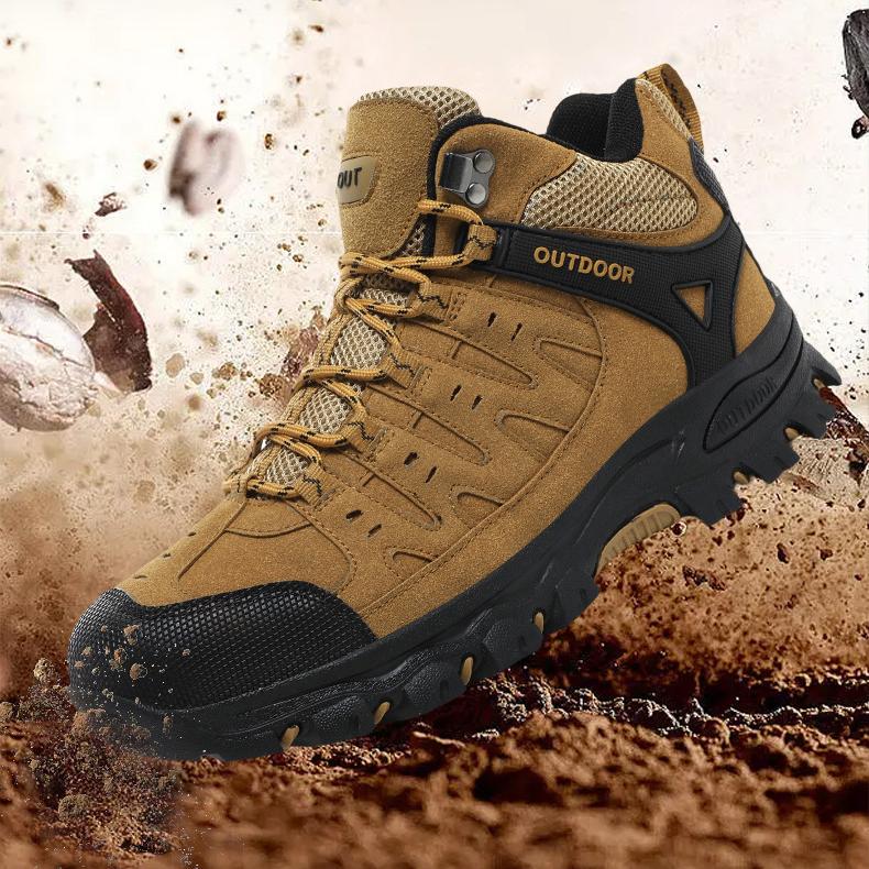 WildKing Herren B3565 – Wasserdichte, Rutschfeste Leicht-Wanderstiefel