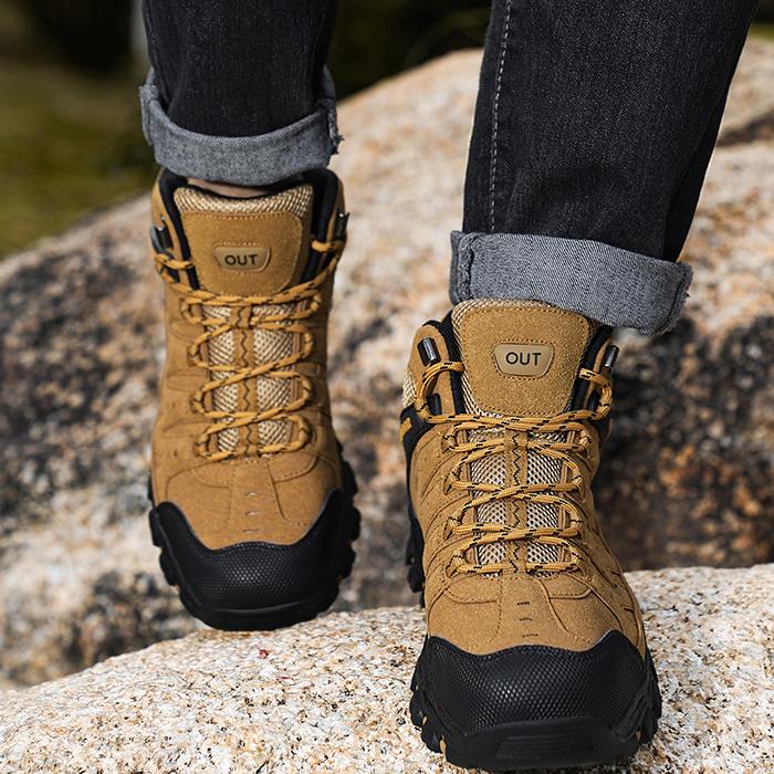 WildKing Herren B3565 – Wasserdichte, Rutschfeste Leicht-Wanderstiefel