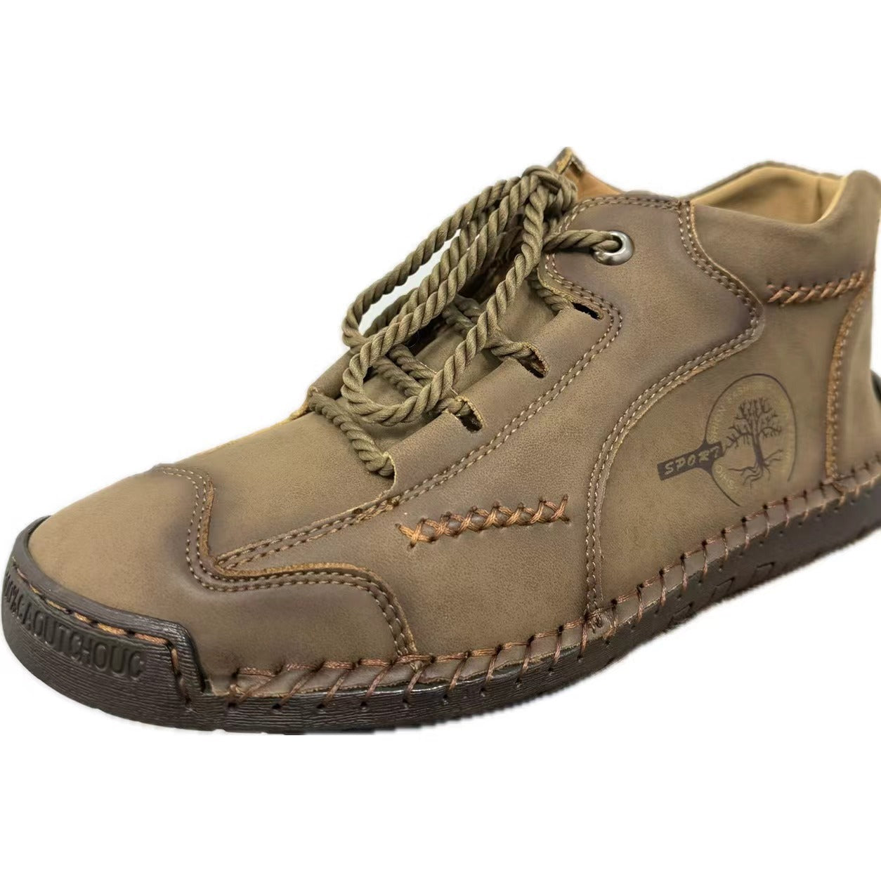 WildKing Herren Verschleißfeste Lederschuhe B6217 – Robust, Bequem & Alltagstauglich