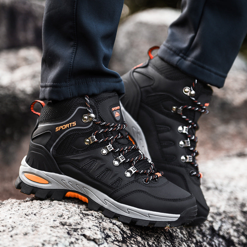 Wildking Herren Mid-Height Stahlkappen-Wasserdichte Arbeitsstiefel C105