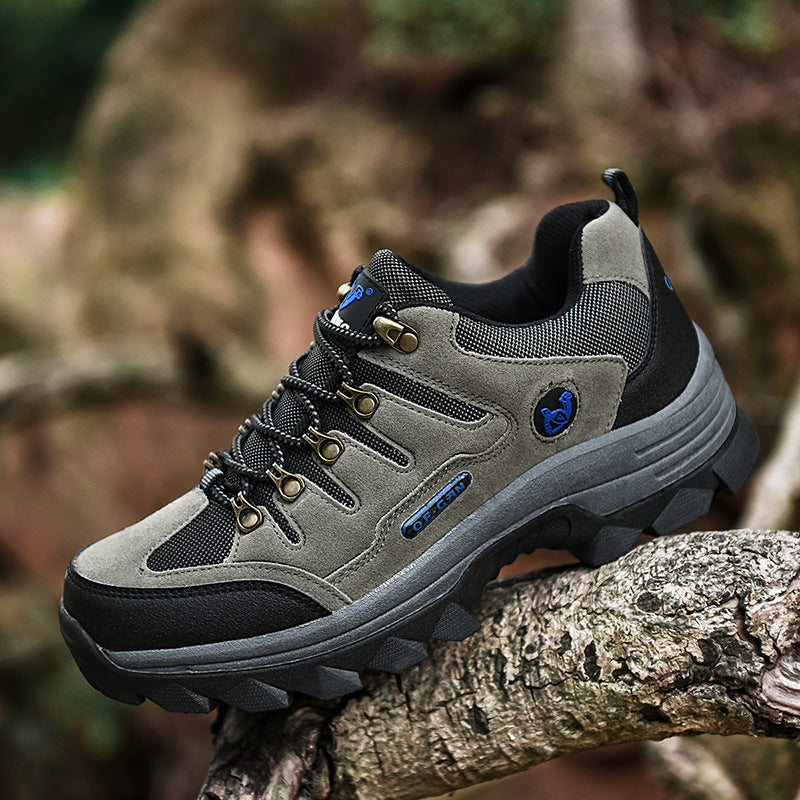 WildKing Herren Wasserdichte Rutschfeste Leichtwanderschuhe B4028 – Atmungsaktive Outdoor-Schuhe für Trekking & Alltag