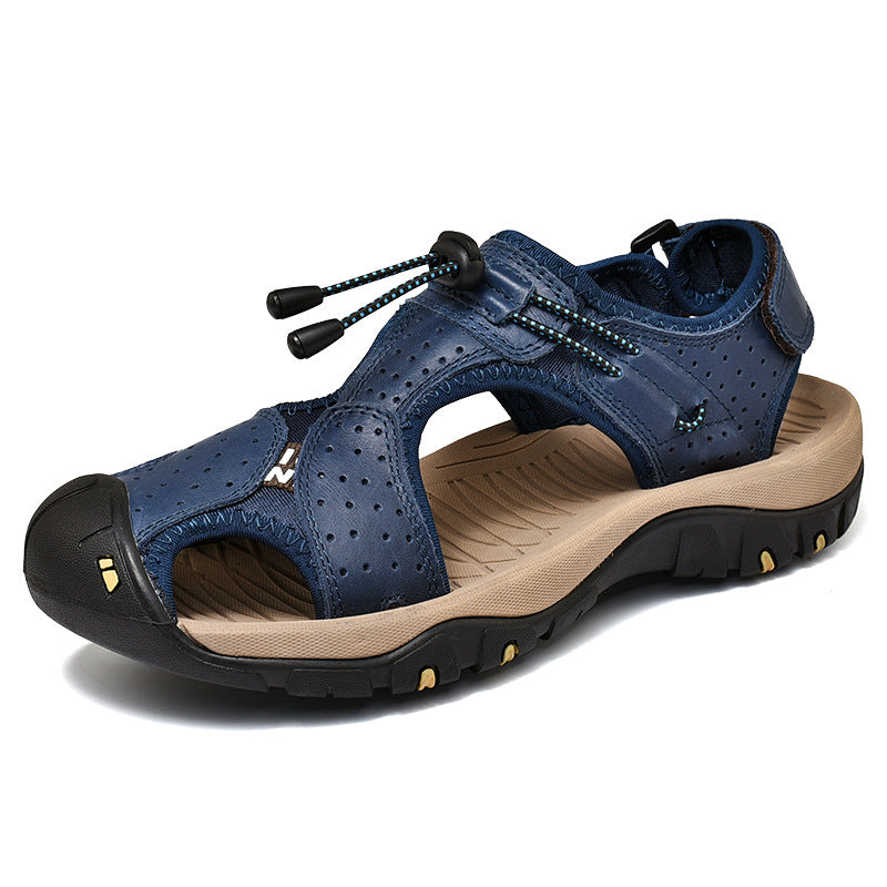 Wildking Herren Drainage-Zehen Rutschfeste Sandalen P1002