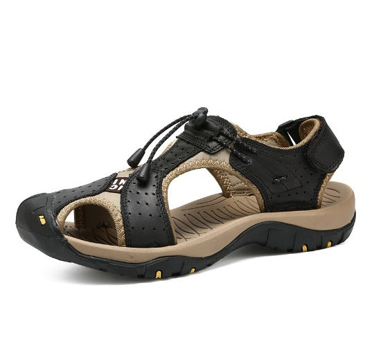 Wildking Herren Drainage-Zehen Rutschfeste Sandalen P1002