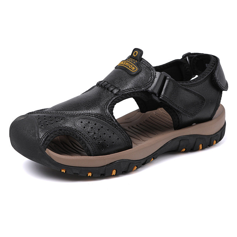 Wildking Herren Drainage-Zehen Rutschfeste Sandalen P1006