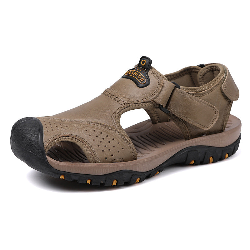 Wildking Herren Zehensandalen mit Drainage & Rutschfester Sohle 4.5