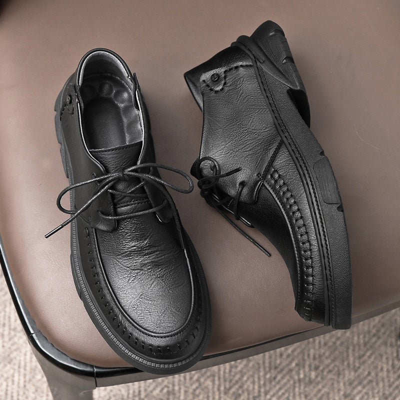 WildKing Herren Oxford Schuhe mit Weicher Sohle und Rutschfestigkeit D3015