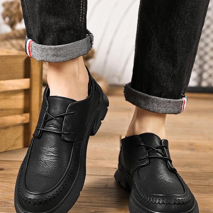 WildKing Herren Oxford Schuhe mit Weicher Sohle und Rutschfestigkeit D3015