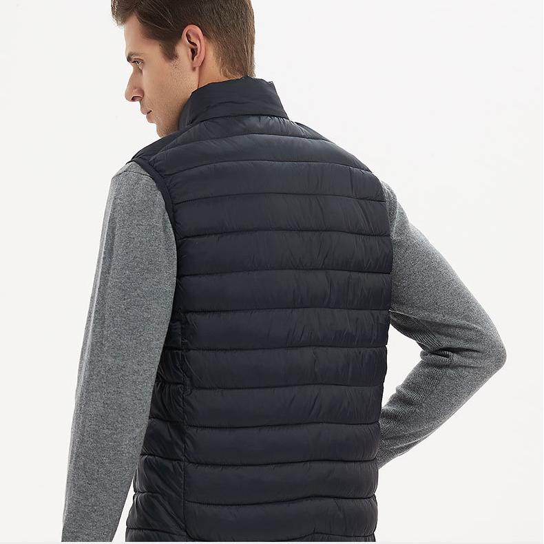 Wildking Herren Leichte Thermo-Steppweste mit Stehkragen – Q3022