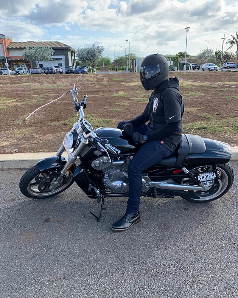 Wildking Herren Motorrad-Stiefelette mit Reißverschluss 3009 – Stilvoll, robust und bequem