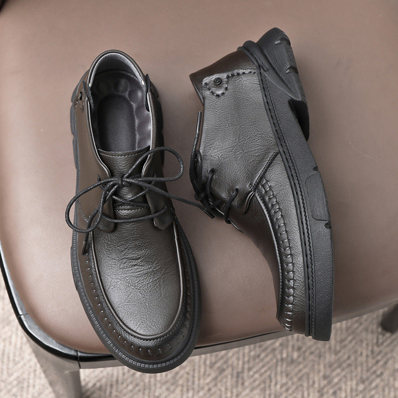 WildKing Herren Oxford Schuhe mit Weicher Sohle und Rutschfestigkeit D3015