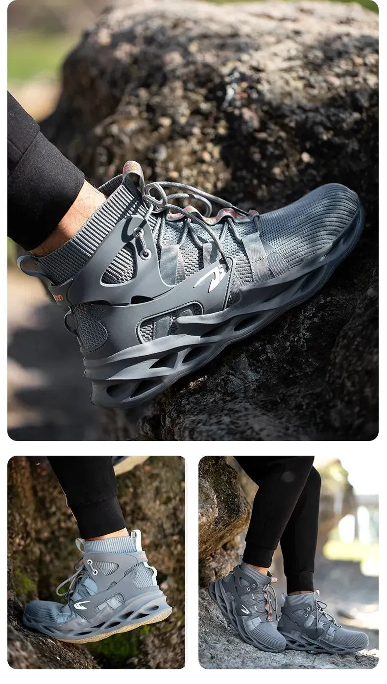 Wildking Unzerstörbare Winter-Sicherheitsschuhe R013 – Leicht, Robust & Wärmend