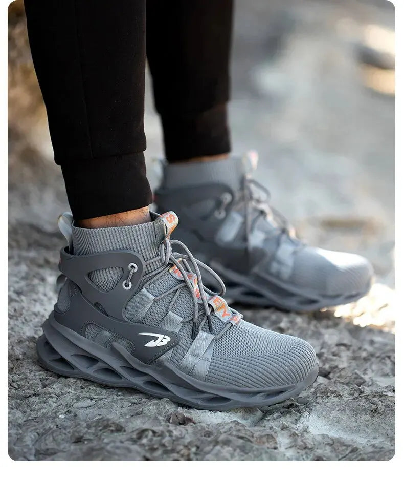 Wildking Unzerstörbare Winter-Sicherheitsschuhe R013 – Leicht, Robust & Wärmend