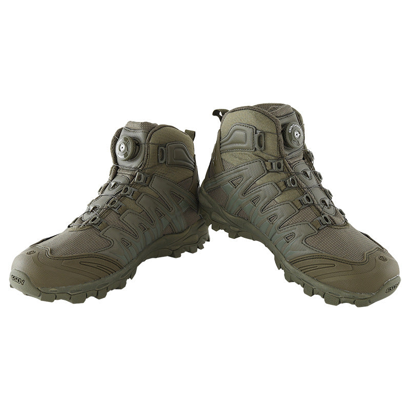 Wildking Herren Wasserdichte Wanderschuhe mit Drehverschluss 2005