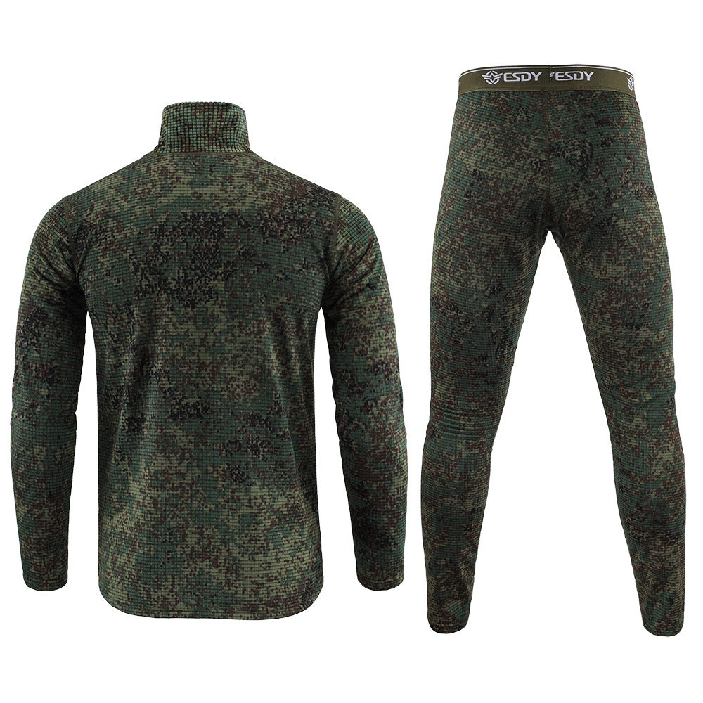 WildKing Herren Camo Waffelgewebe Unterwäsche Set G9