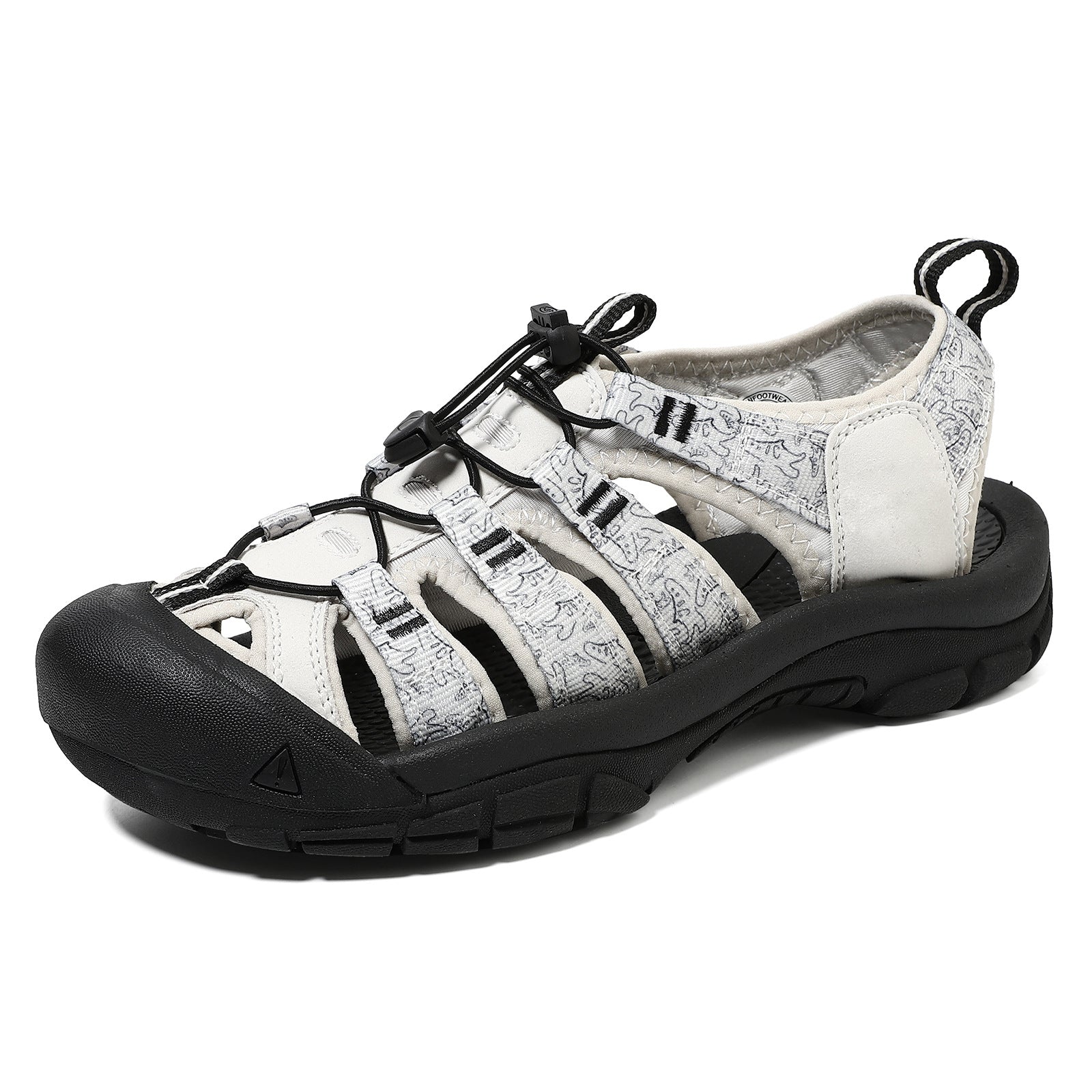 WildKing Herren Outdoor-Sandalen mit Zehenschutz – Geschlossene Wander- & Strandsandalen A0081